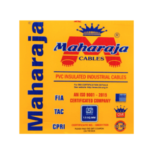 Maharaja 4.0 Sq. MM Single Core Copper Electrical Wire – 90 Meters (1100V Grade, Flame Retardant)