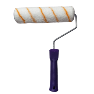 SHERKOTTI Roller 9 Inch Yello Line Refill With Nut Zinc Handle Paint Wall Painting